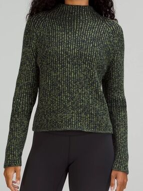 Cotton-Cashmere Blend Mockneck Sweater from Lululemon